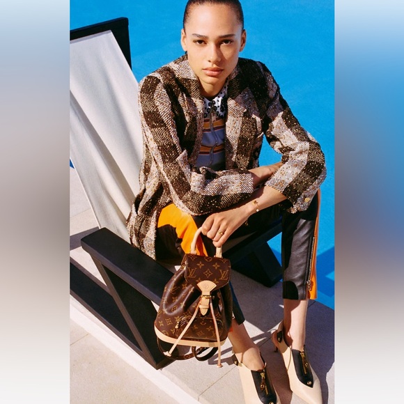 Vintage Louis Vuitton mini Montsouris Backpack.W/ Entrupy cert of authenticity - Picture 5 of 14